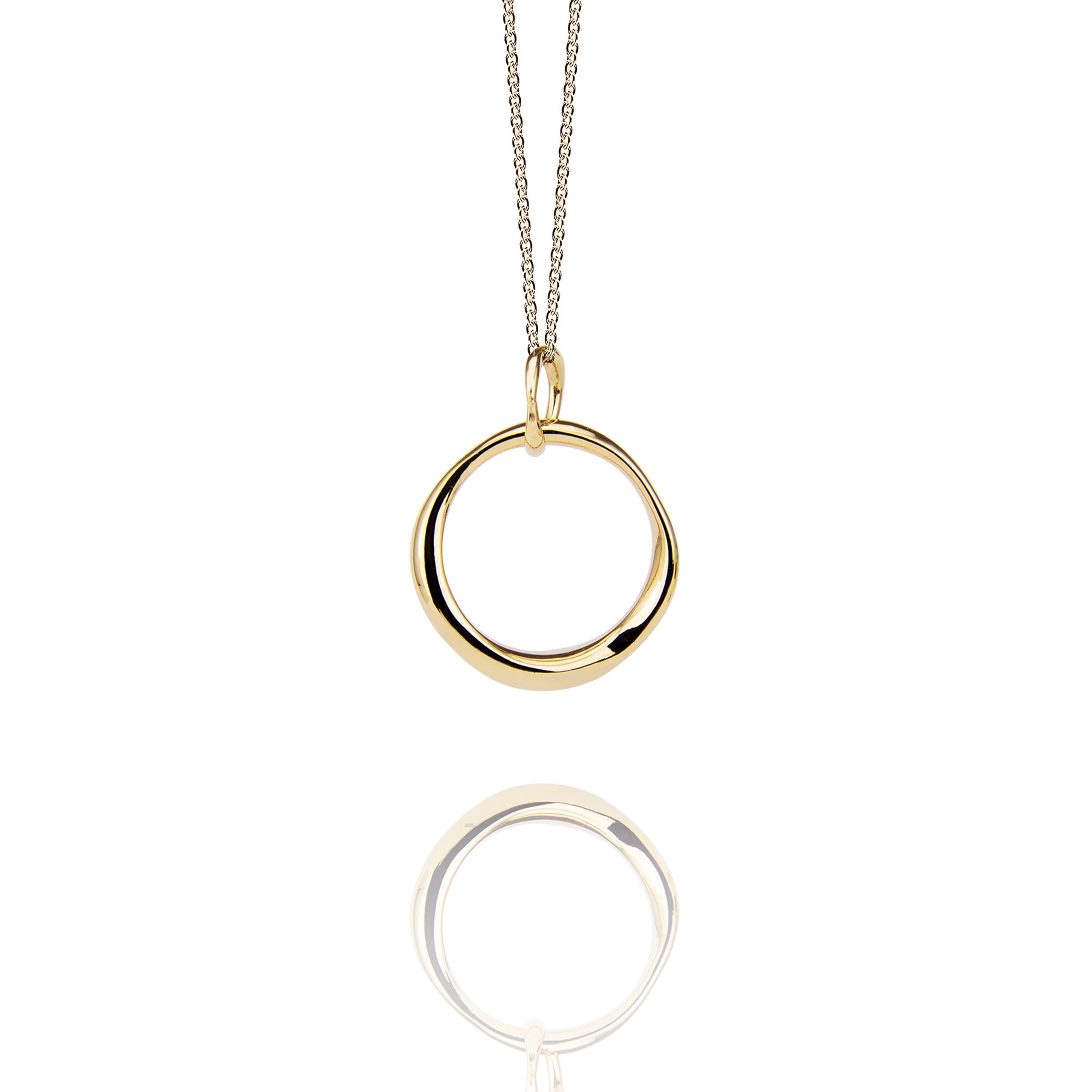 Closed Anhänger circle "big" 925/-