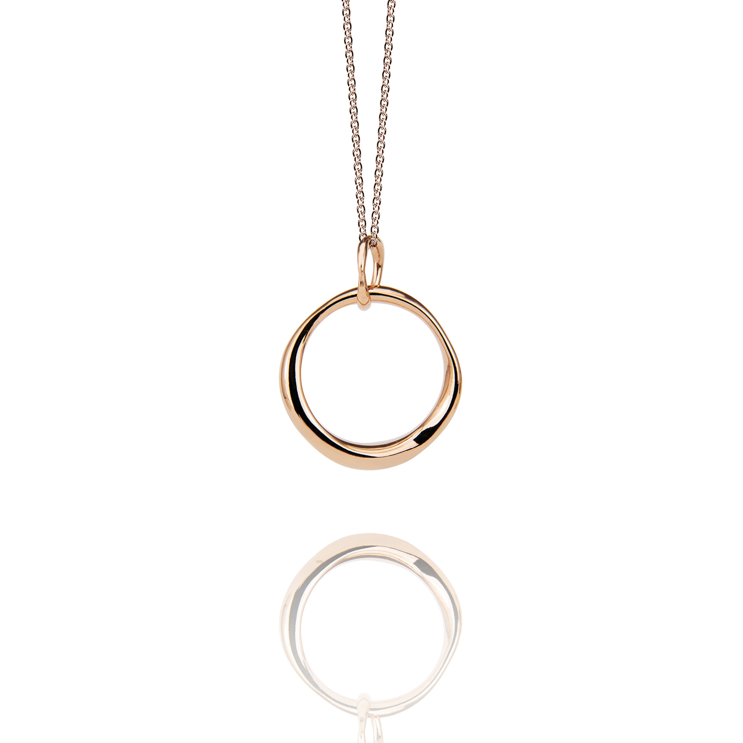 Closed Anhänger circle "big" 925/-